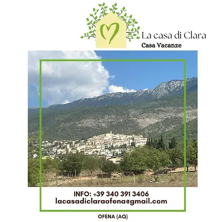 Holiday home La Casa Di Clara Ofena